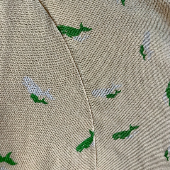 FREE PEOPLE pale yellow whale pattern jacket - Picture 7 of 14